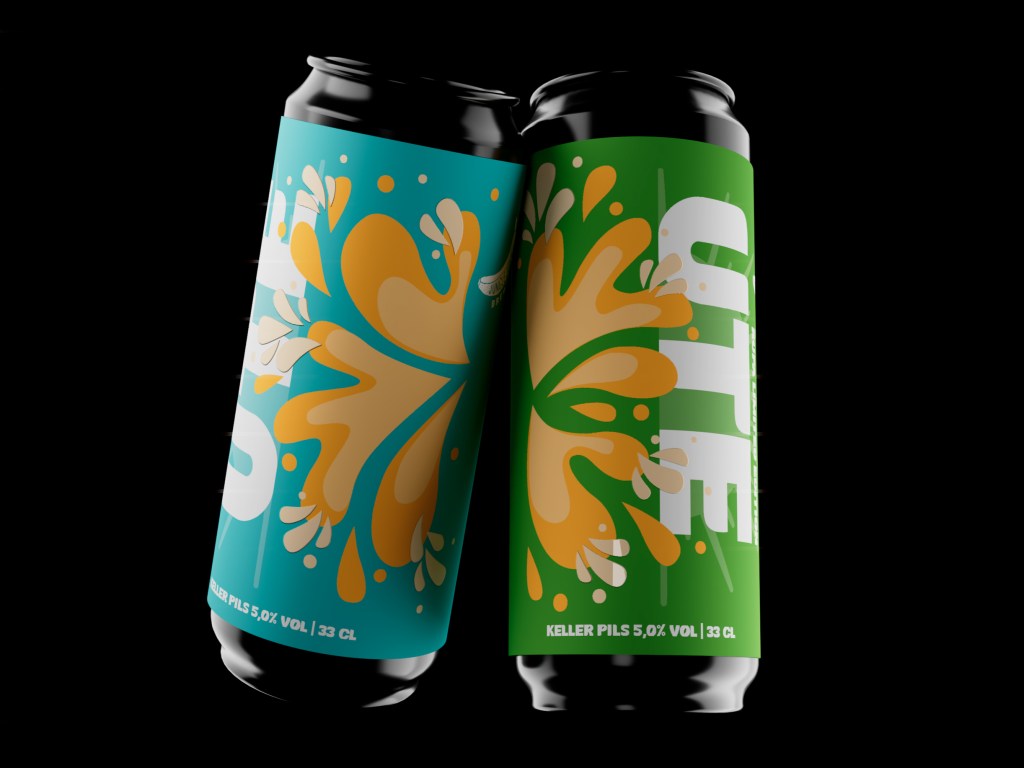 packaging lattine di birra ute. beer cans packaging